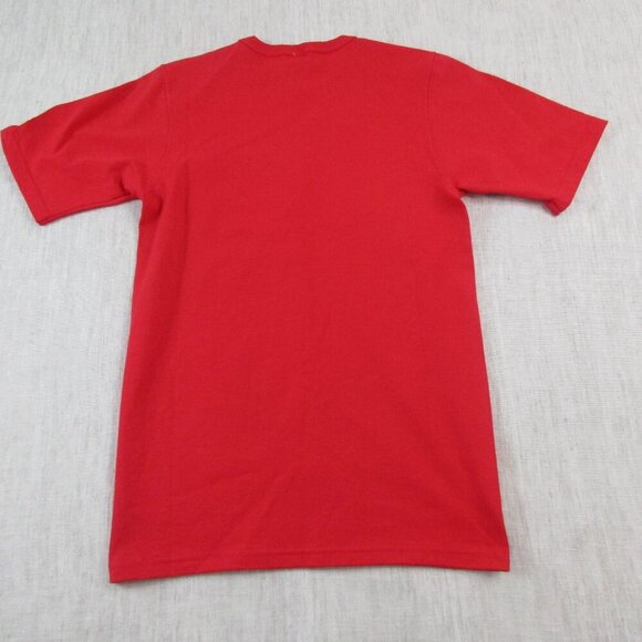 Champion Heritage T-Shirt Women's XS Red Embroidered Logo Short Sleeve Crew Neck - Picture 2 of 9